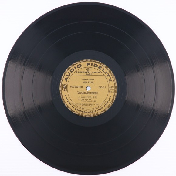 Strauss, Von Suppe, Swarowsky, Overtures/Waltzes Gold Label FCS 50,018 LP Record - Picture 11 of 12